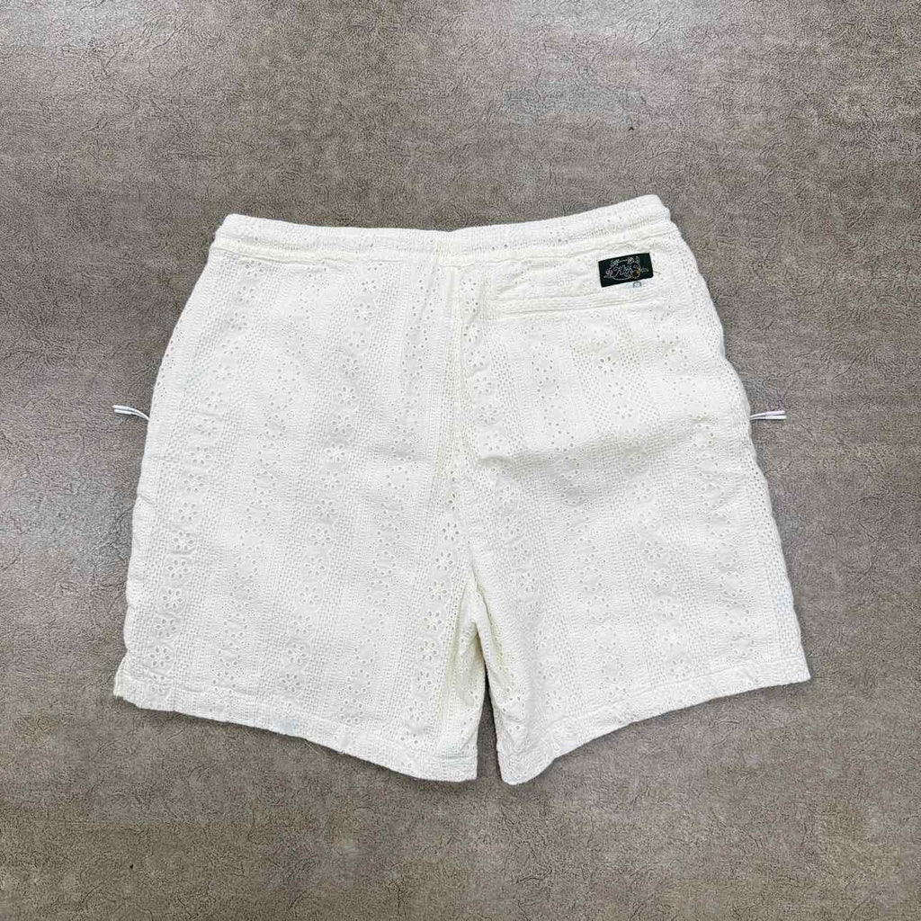 Kith Shorts "EYELET BELMONT STADIUM" White Size M