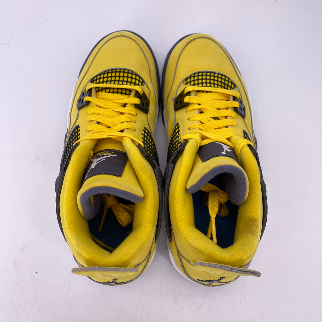 Air Jordan (GS) 4 Retro "Lightning" 2021 Used Size 7Y