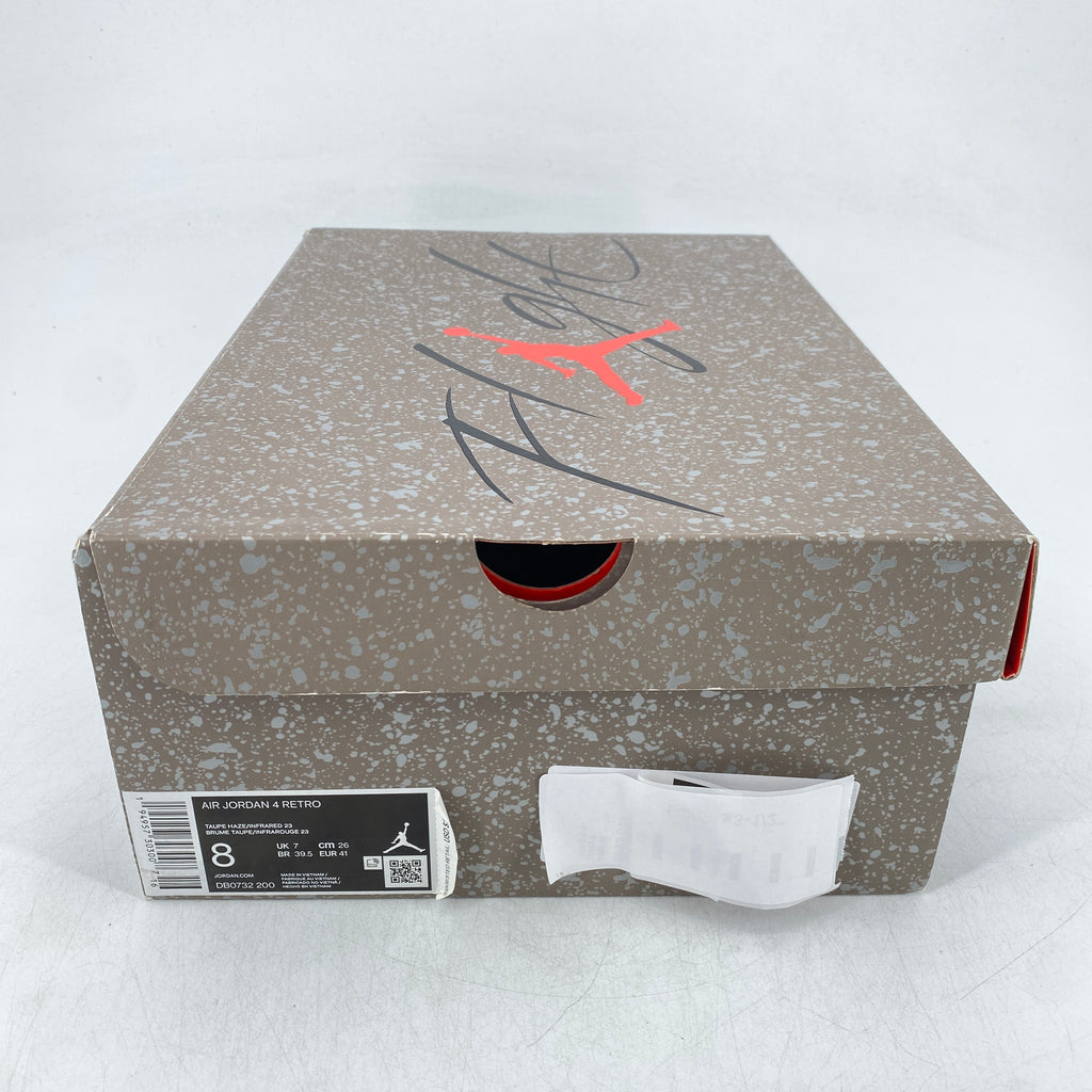 Air Jordan 4 Retro "Taupe Haze" 2021 Used Size 8