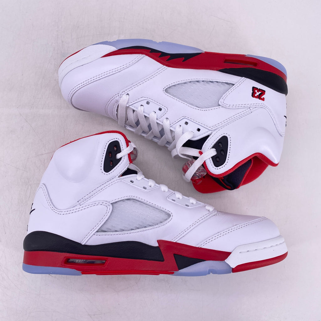 Air Jordan (GS) 5 Retro "Fire Red Black Tongue" 2025 New Size 7Y