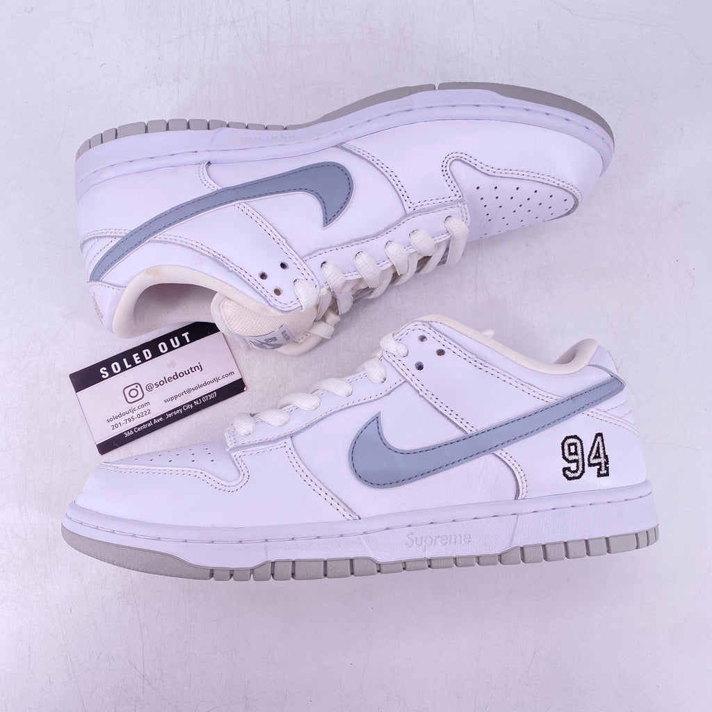 Nike SB Dunk Low "Supreme 94 White" 2025 Used Size 8.5