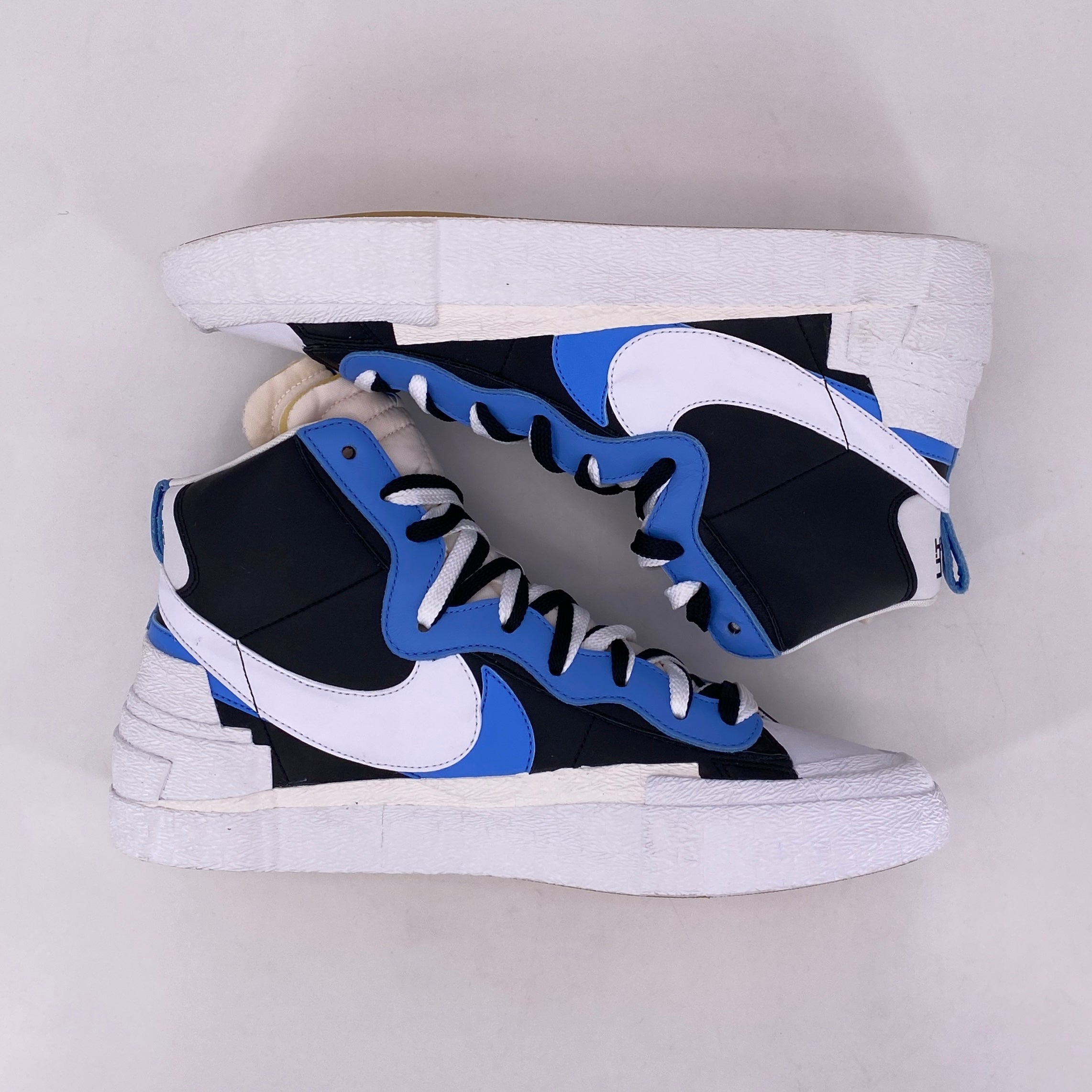 Nike Blazer Mid / Sacai &quot;Legend Blue&quot; 2019 New Size 13