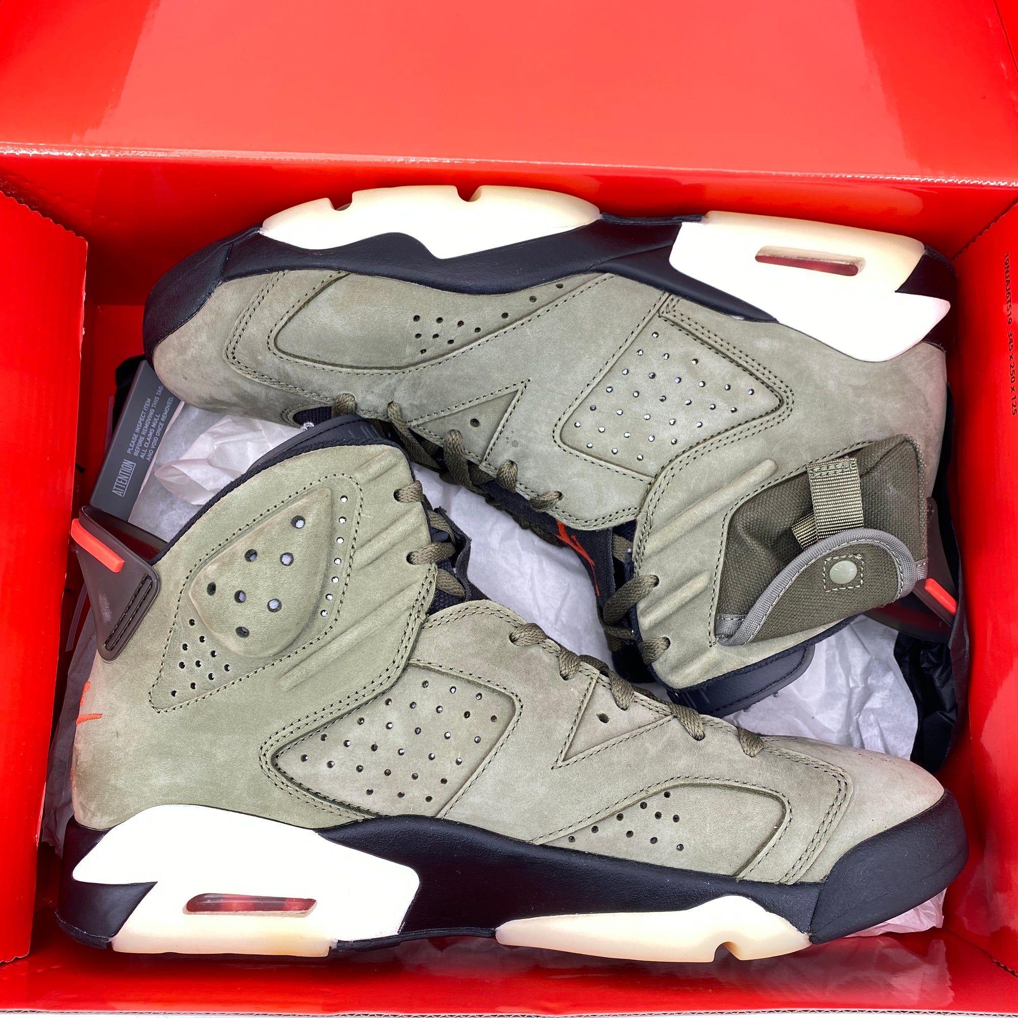 Air Jordan 6 Retro &quot;Travis Scott&quot; 2019 Used Size 10