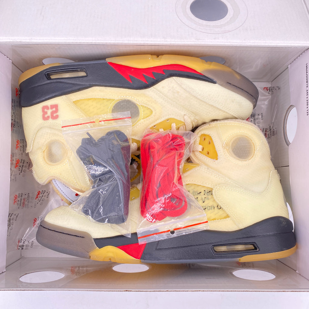 Air Jordan 5 Retro "Ow Sail" 2020 Used Size 10