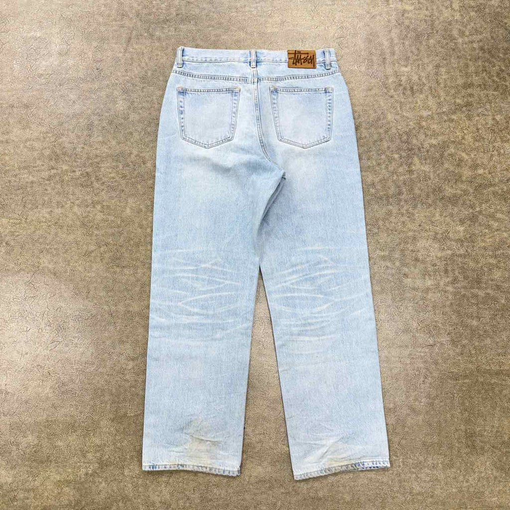 Stussy Jeans "BIG OL' JEAN" Blue Used Size 30