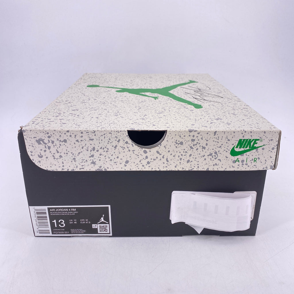 Air Jordan 4 RM SP "Black Light Bone" 2024 Used Size 13