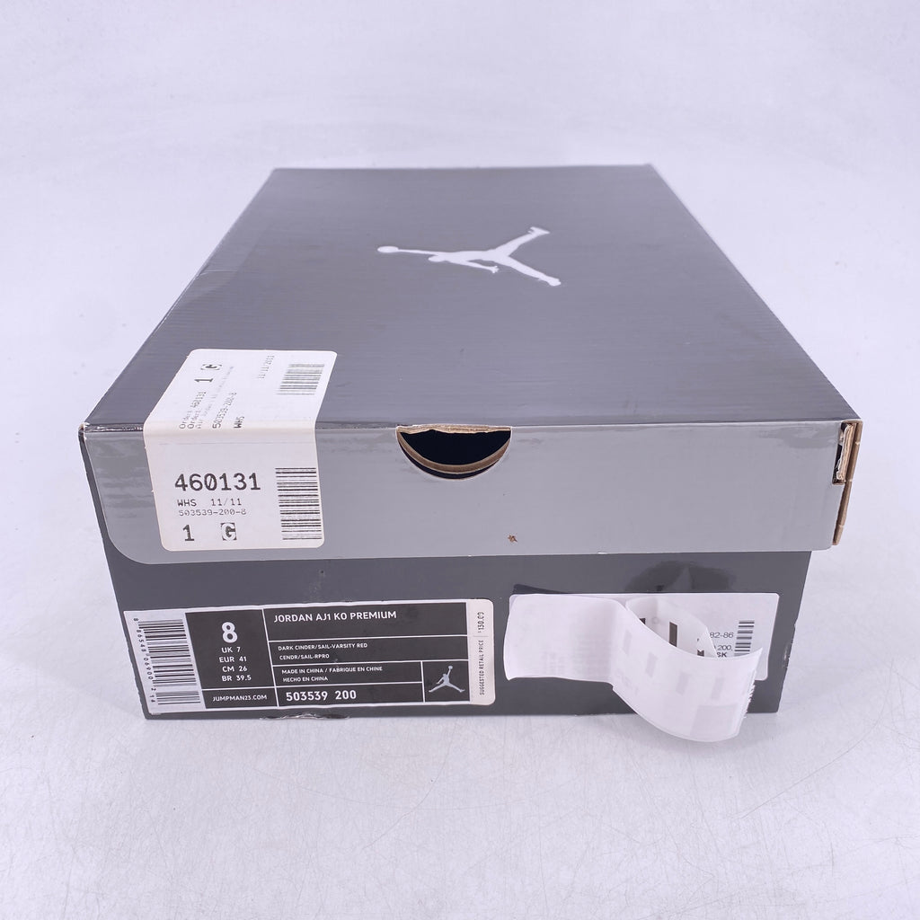 Air Jordan 1 Retro AJKO "Dark Cinder" 2011 Used Size 8