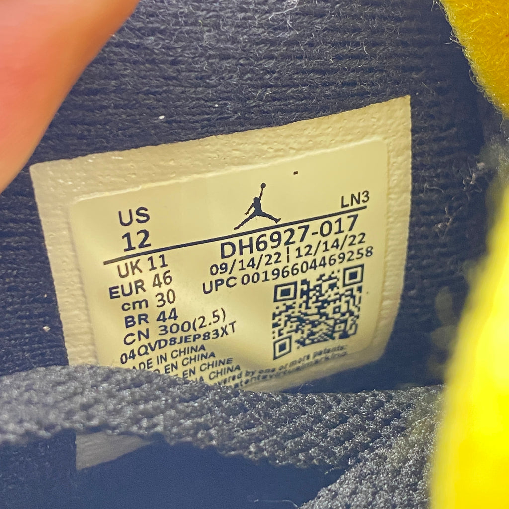 Air Jordan 4 Retro "Thunder" 2023 Used Size 12