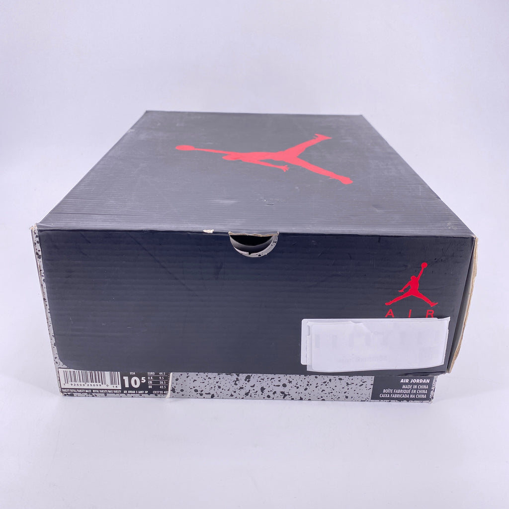 Air Jordan 5 Retro "Laney Varsity Royal" 2019 Used Size 10.5