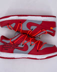 Nike Dunk Low / OW "University Red" 2019 Used Size 12.5