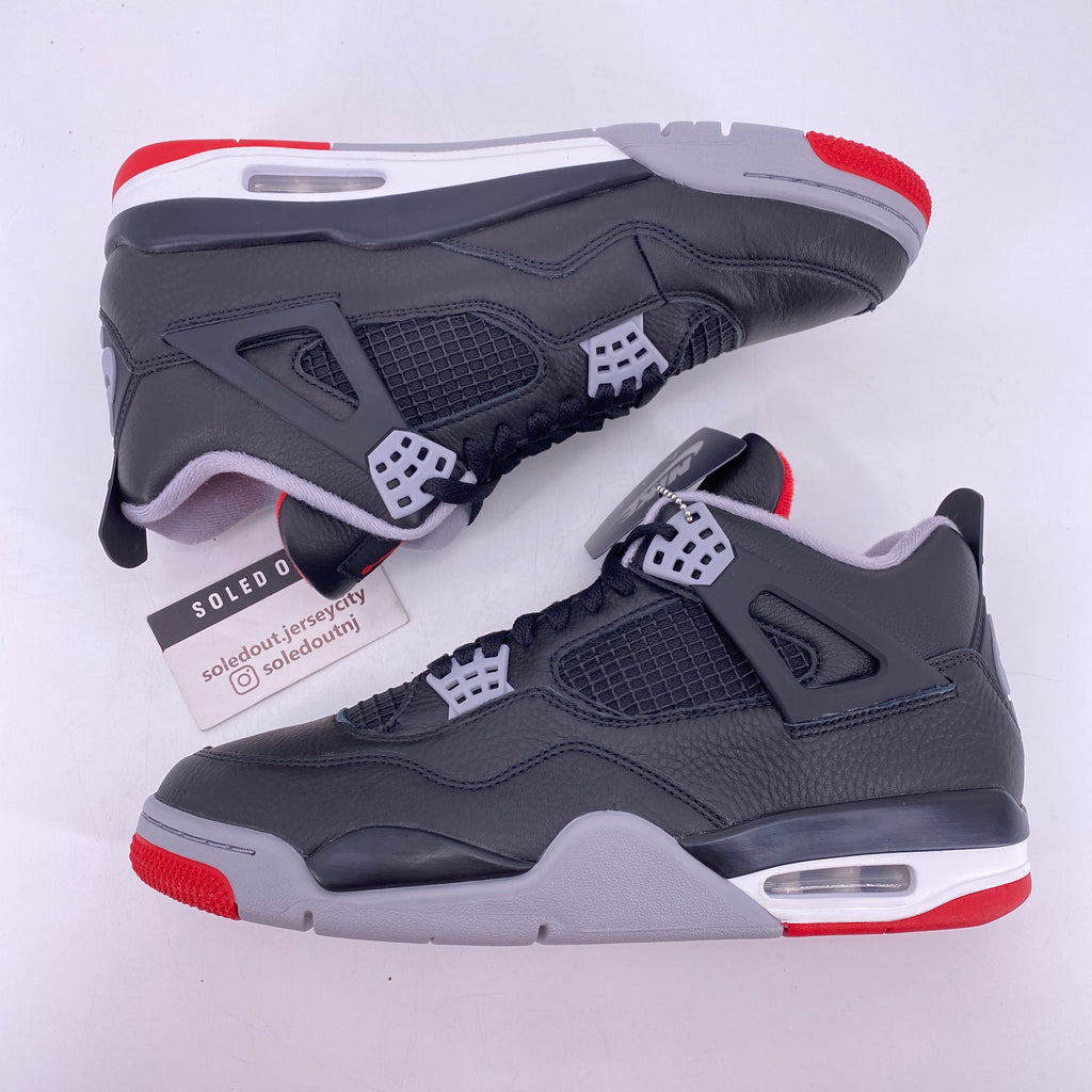 Air Jordan 4 Retro "Bred Reimagined" 2024 New Size 10.5
