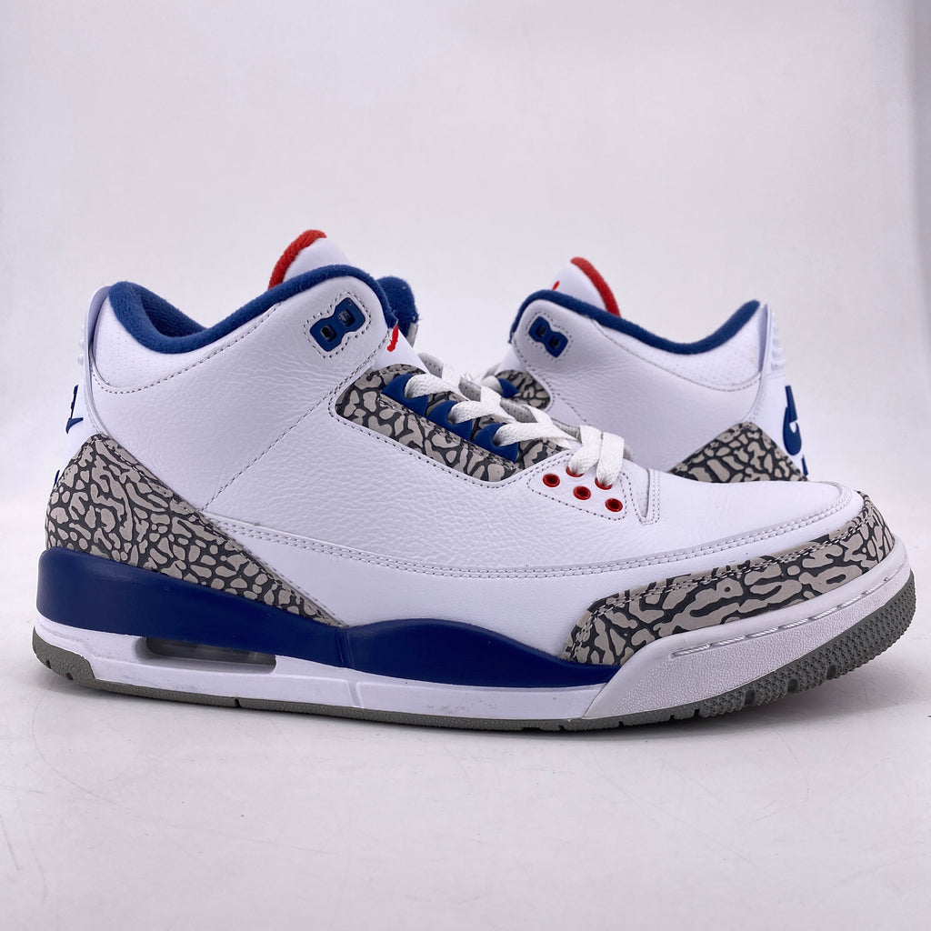 Air Jordan 3 Retro "True Blue" 2016 Used Size 12.5