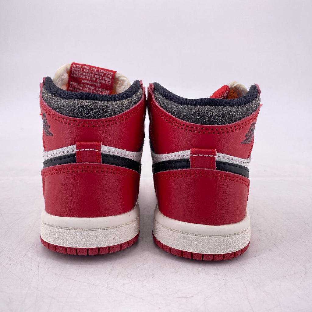 Air Jordan (TD) 1 Retro High OG "Lost And Found" 2022 New Size 6C