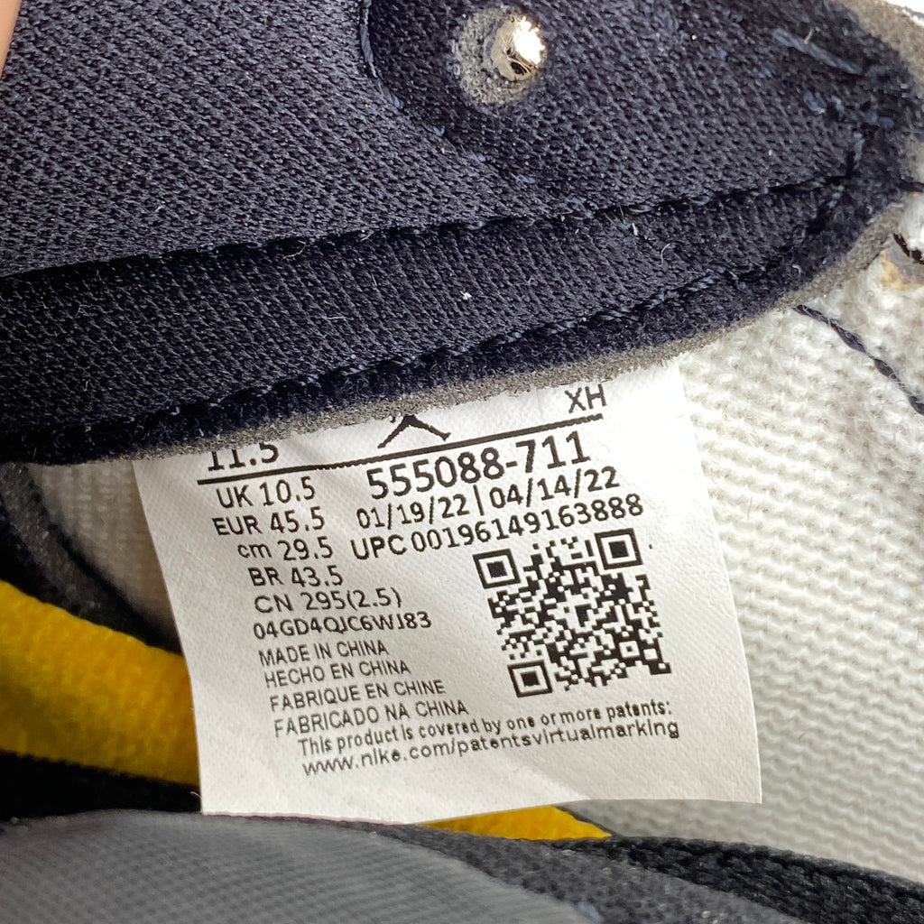 Air Jordan 1 Retro High OG "Taxi" 2022 New Size 11.5