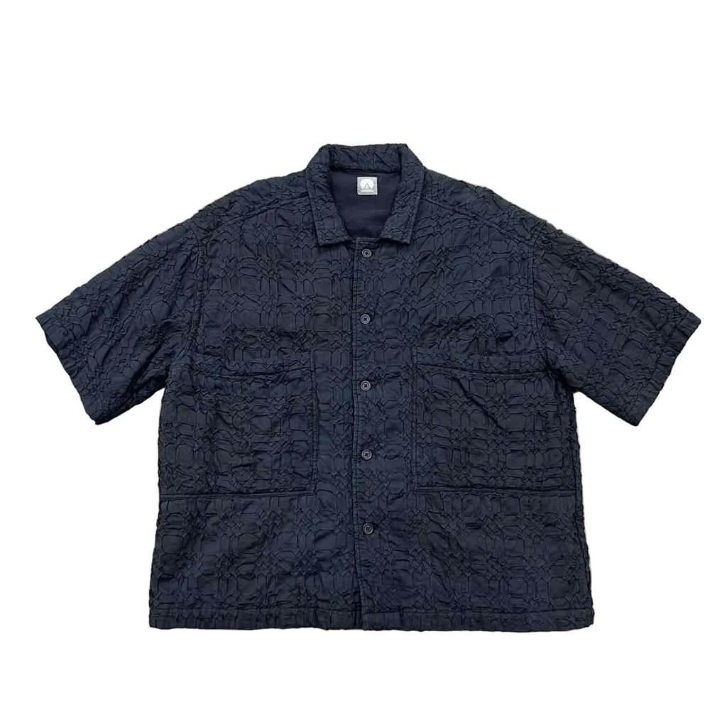 18 East Polo "CRINKLED" Black Used Size L