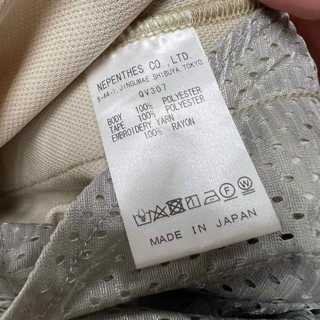 Needles Track Pants "CREAM PINK" Cream Used Size L