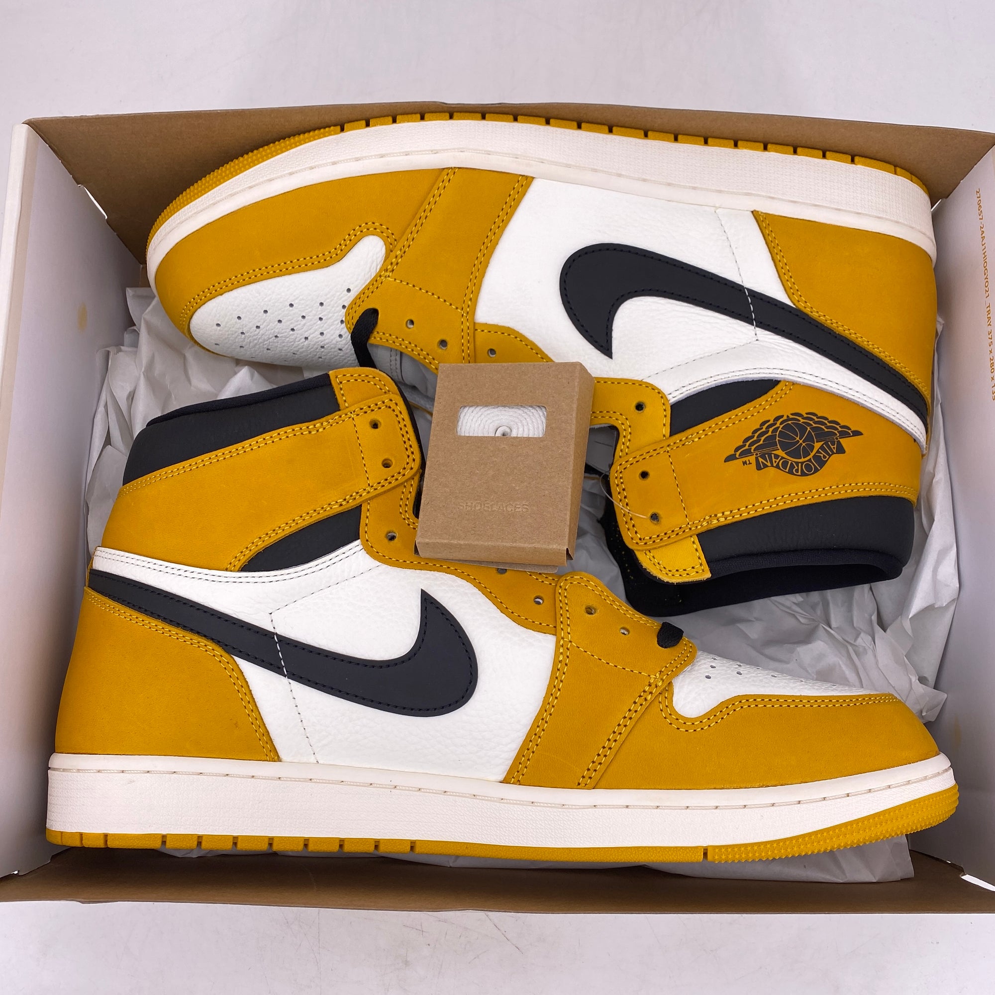 Air Jordan 1 Retro High OG &quot;Yellow Ochre&quot; 2024 New Size 16