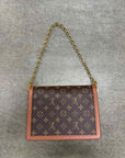 Louis Vuitton Shoulder Bag "DAUPHINE MM" New Brown Size MM