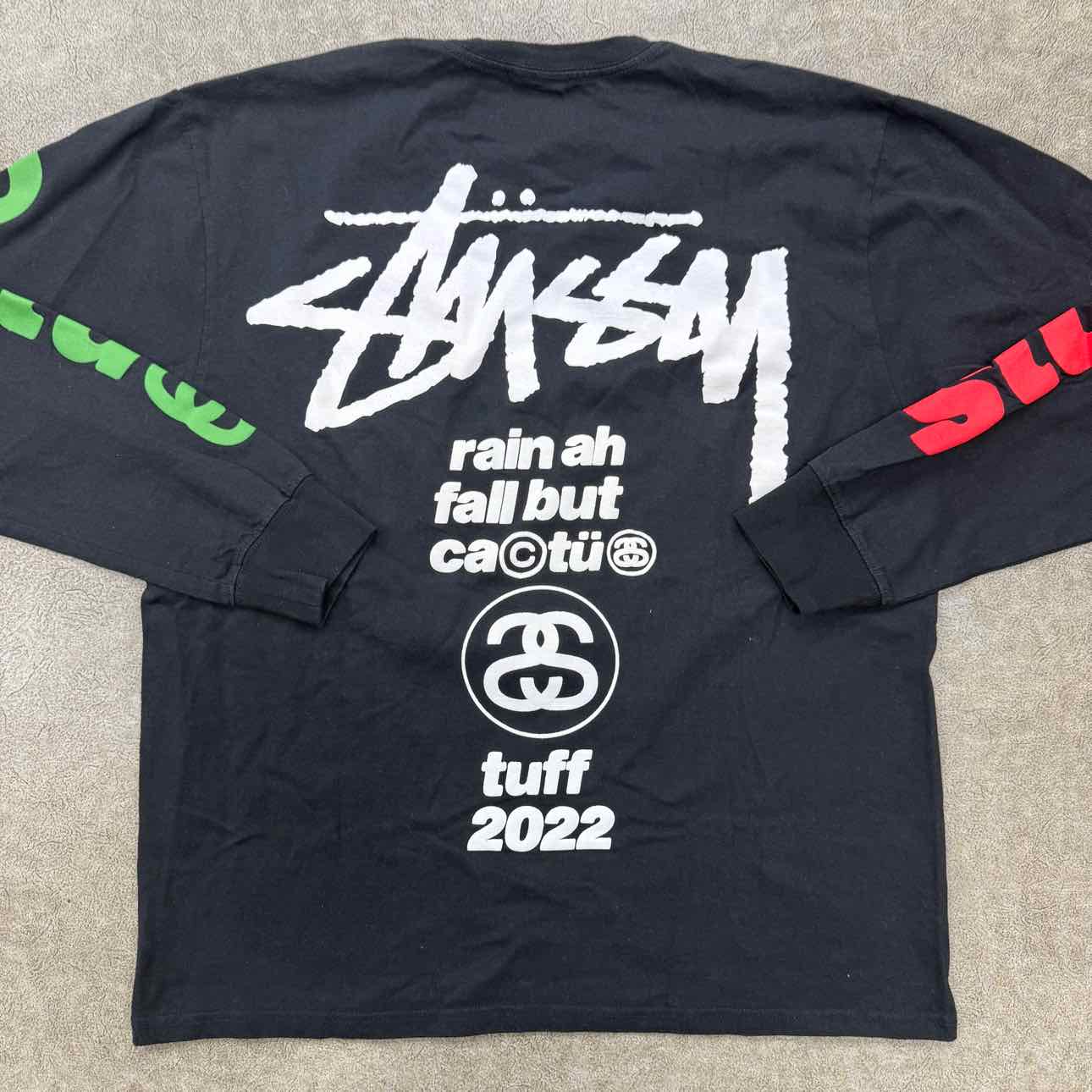 Stussy Long Sleeve &quot;CPFM&quot; Black Used Size L