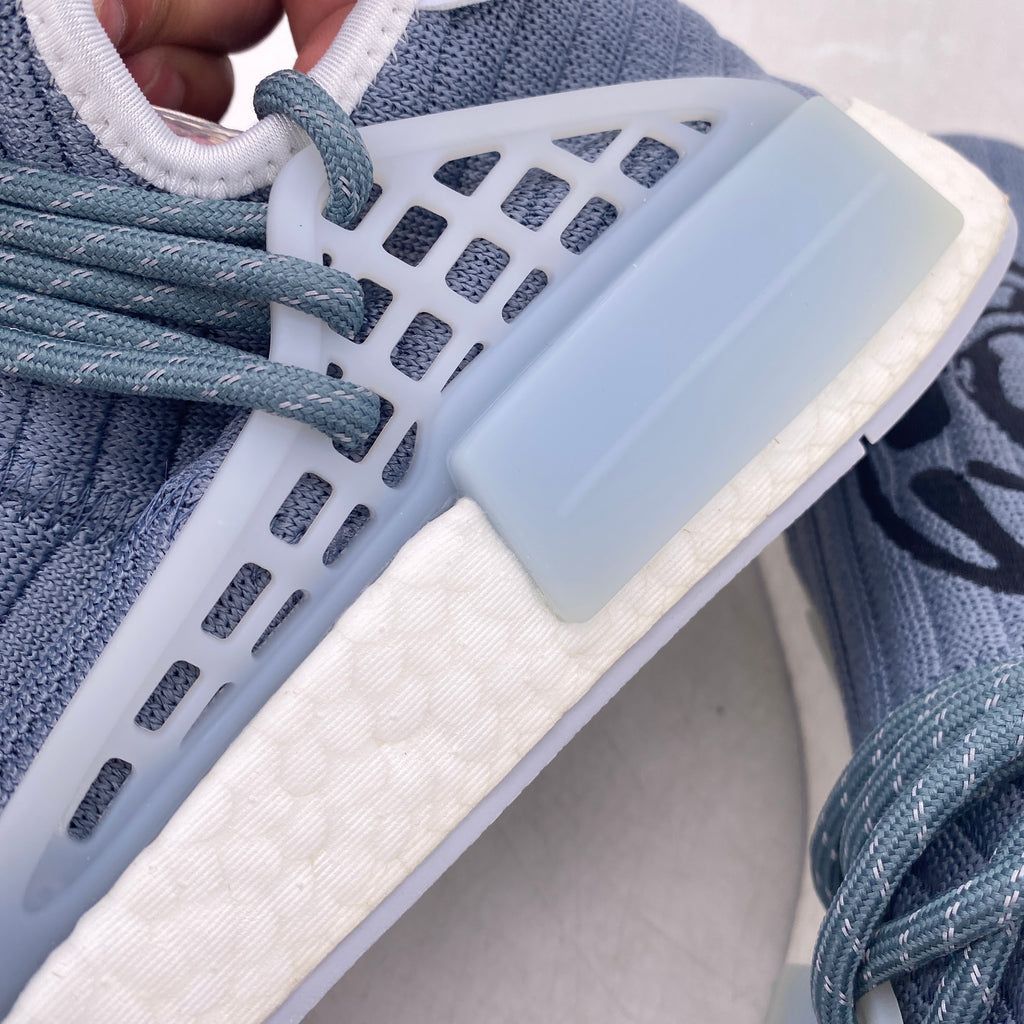 Adidas Hu NMD "Pharrell Bbc Blue" 2021 New Size 11.5