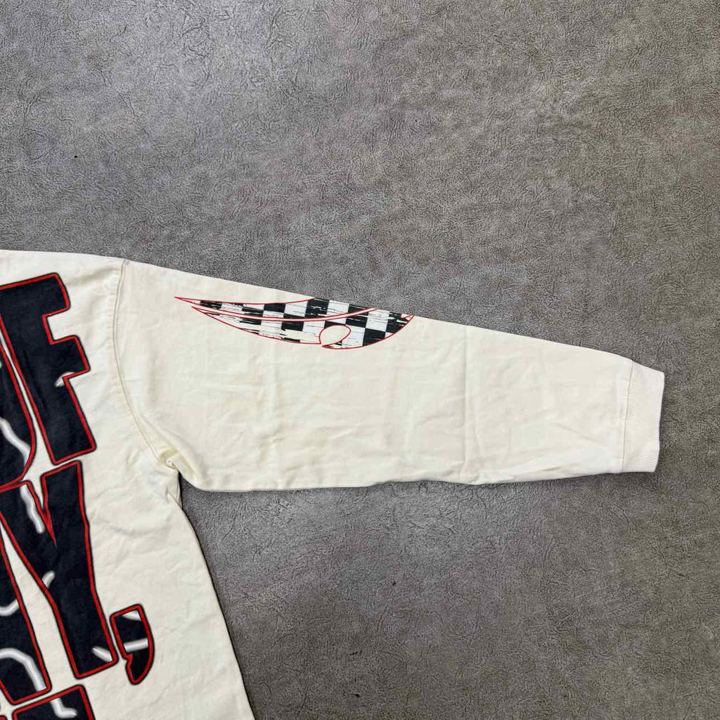 Godspeed Long Sleeve "RACER GOLDIE" Cream New Size M