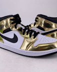 Air Jordan 1 Mid "Metallic Gold" 2020 Used Size 11.5