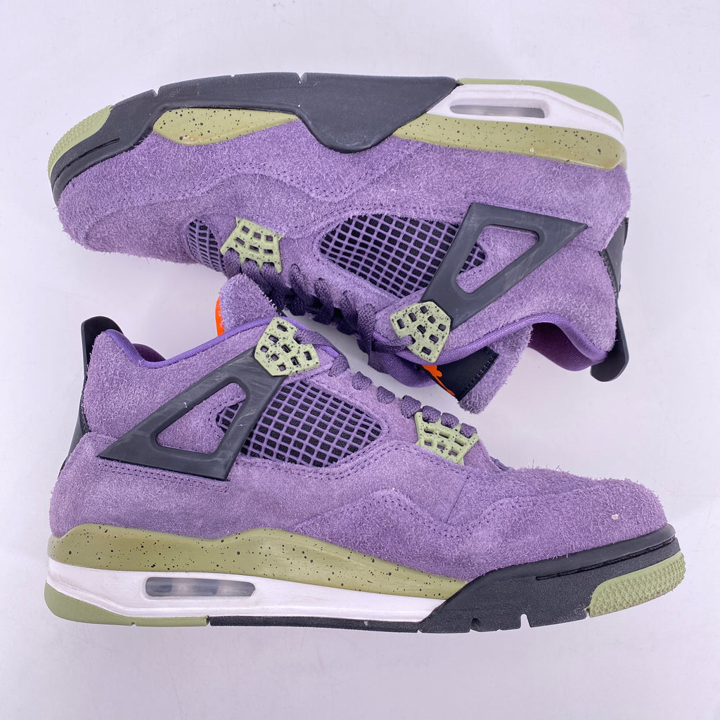 Air Jordan (W) 4 Retro "Canyon Purple" 2022 Used Size 9.5W