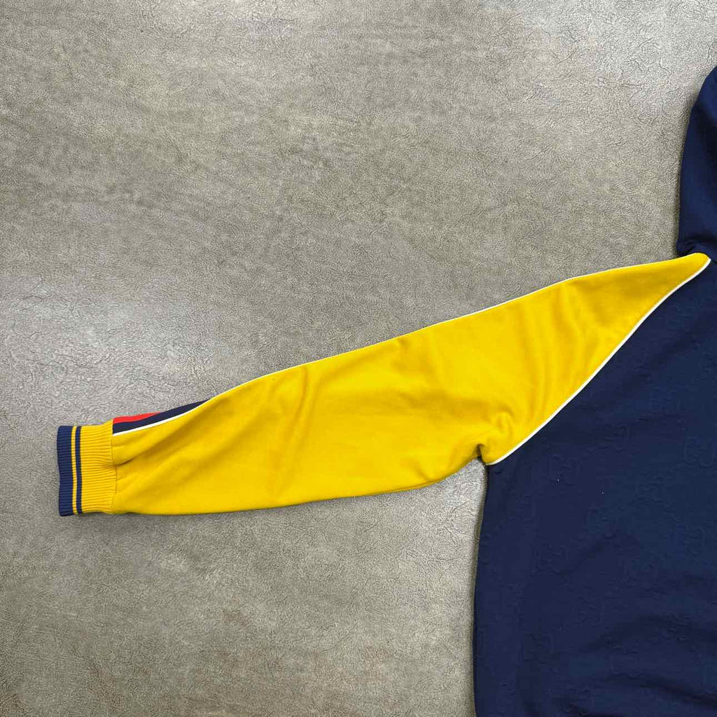 Gucci Hoodie "GG JACQUARD" Yellow Used Size XL