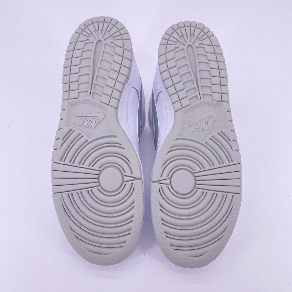 Nike SB Dunk Low "Supreme 94 White" 2025 New Size 9.5