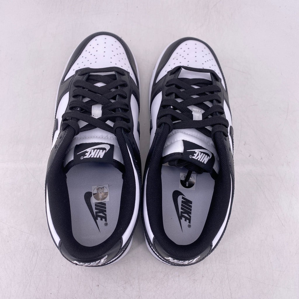Nike Dunk Low "Black White" 2023 New Size 8