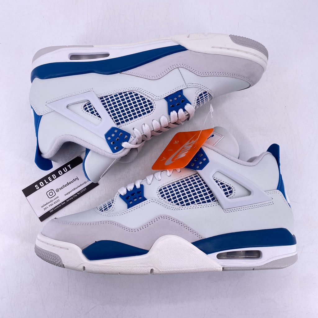 Air Jordan 4 Retro "Military Blue" 2024 New Size 10.5