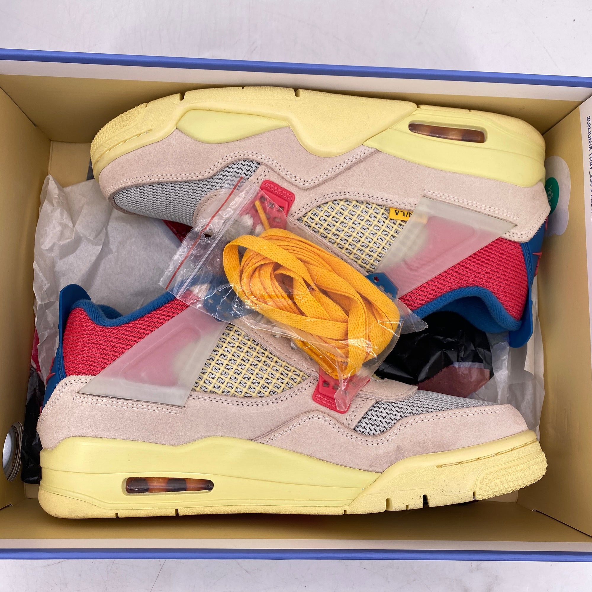 Air Jordan 4 Retro &quot;Union Guava&quot; 2020 Used Size 8