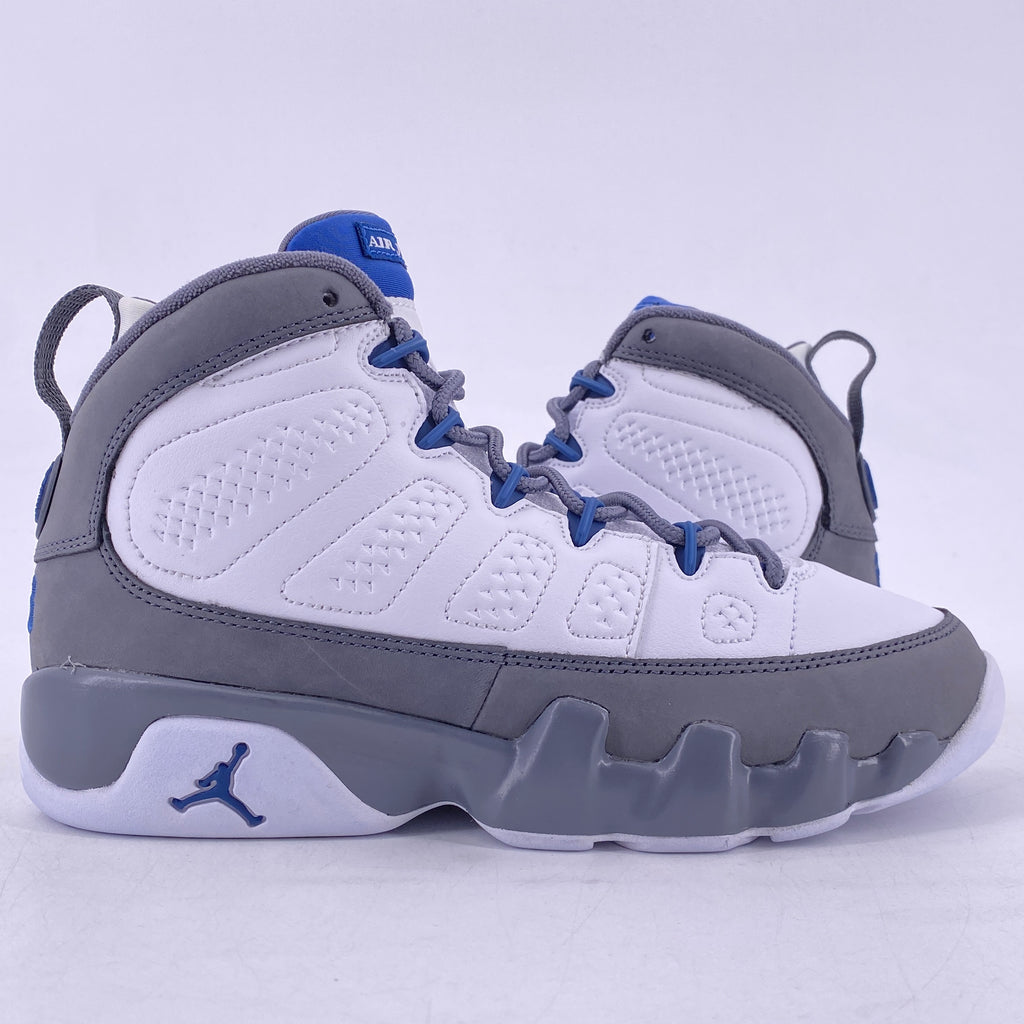 Air Jordan (GS) 9 Retro "Flint Grey French Blue" 2026 New Size 6.5Y