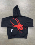 Supreme Zip Up "SPYDER" Black New Size L