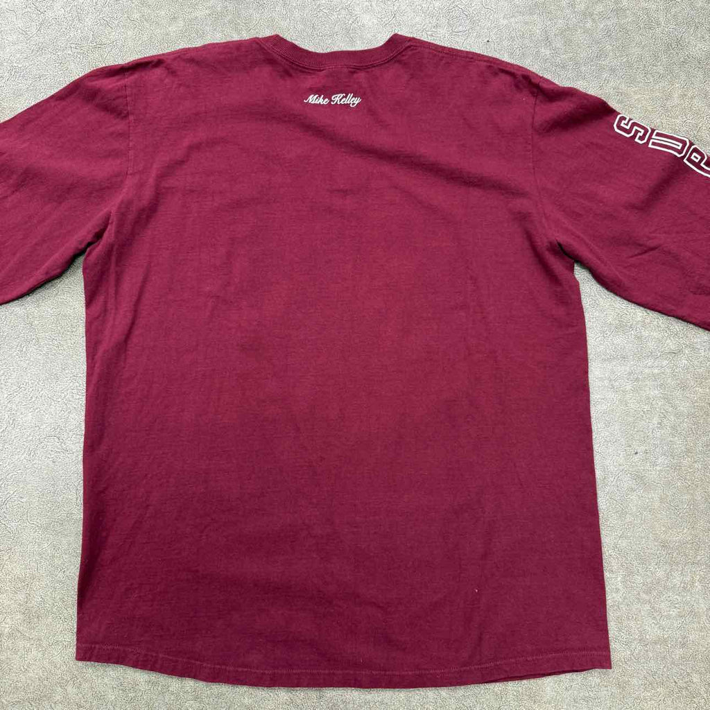 Supreme Long Sleeve "MIKE KELLY" Burgundy Used Size XL