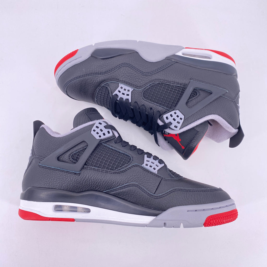 Air Jordan 4 Retro "Bred Reimagined" 2024 New Size 10.5
