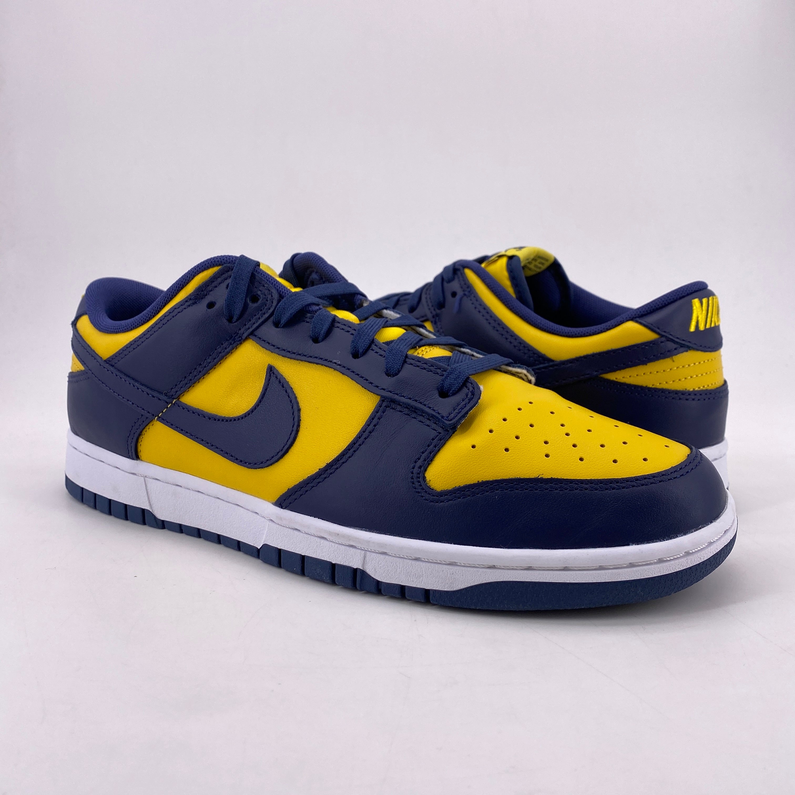 Nike Dunk Low Retro &quot;Michigan&quot; 2021 Used Size 11.5