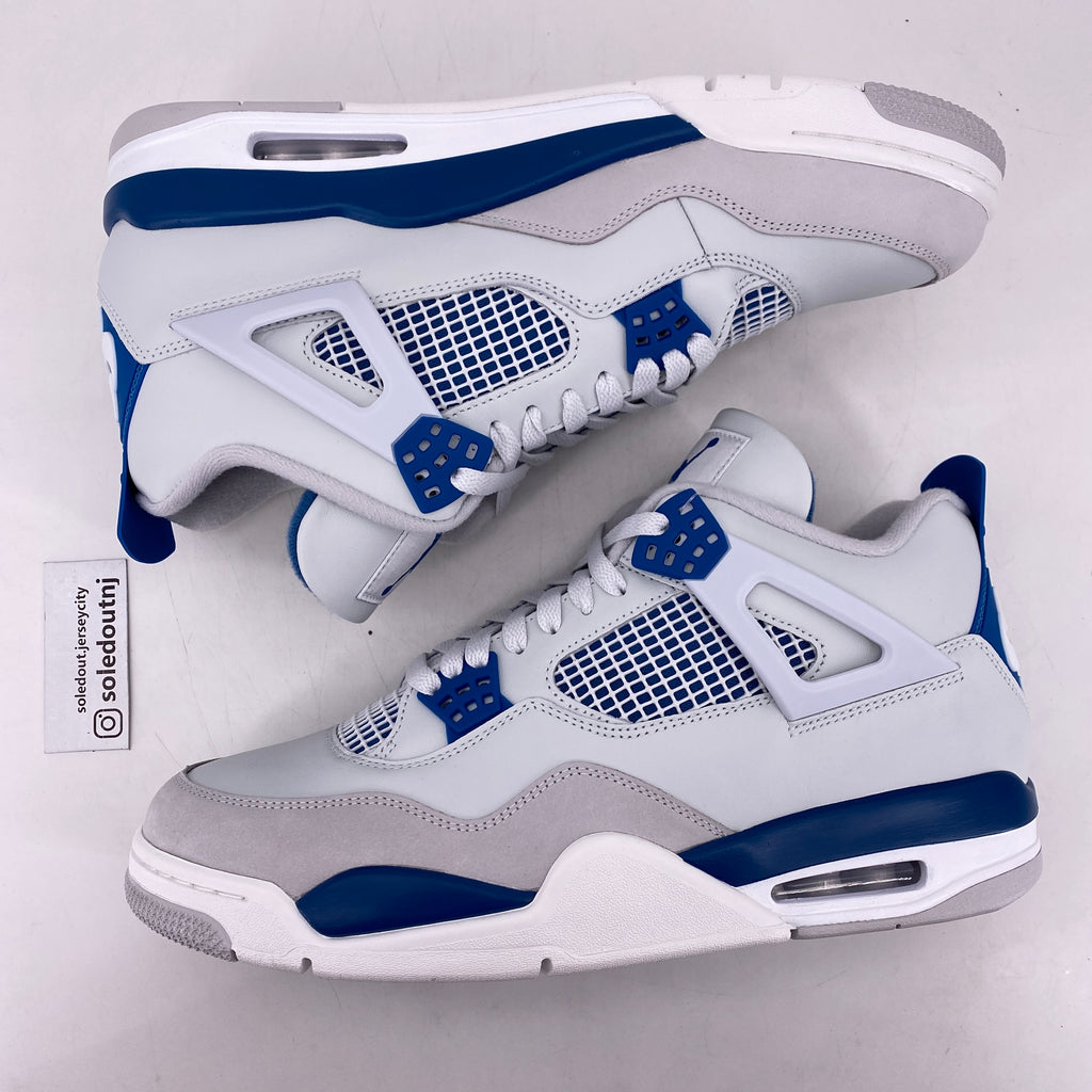Air Jordan 4 Retro "Military Blue" 2024 New Size 12