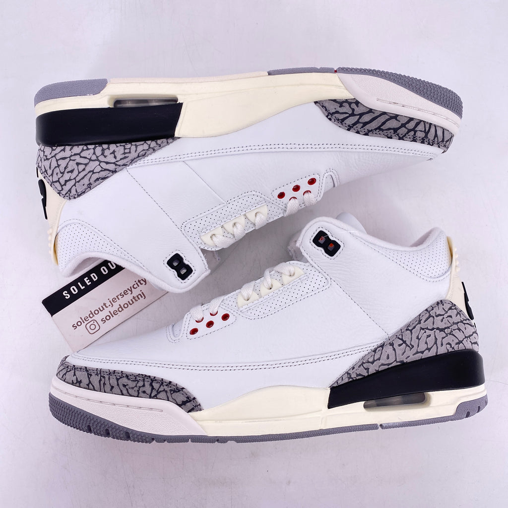 Air Jordan 3 Retro "White Cement Reimagined" 2023 New Size 11