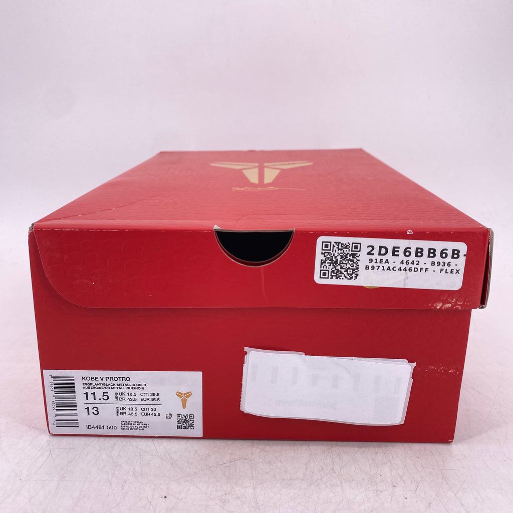 Nike Kobe 5 Protro "Year Of The Mamba Eggplant" 2025 New Size 11.5