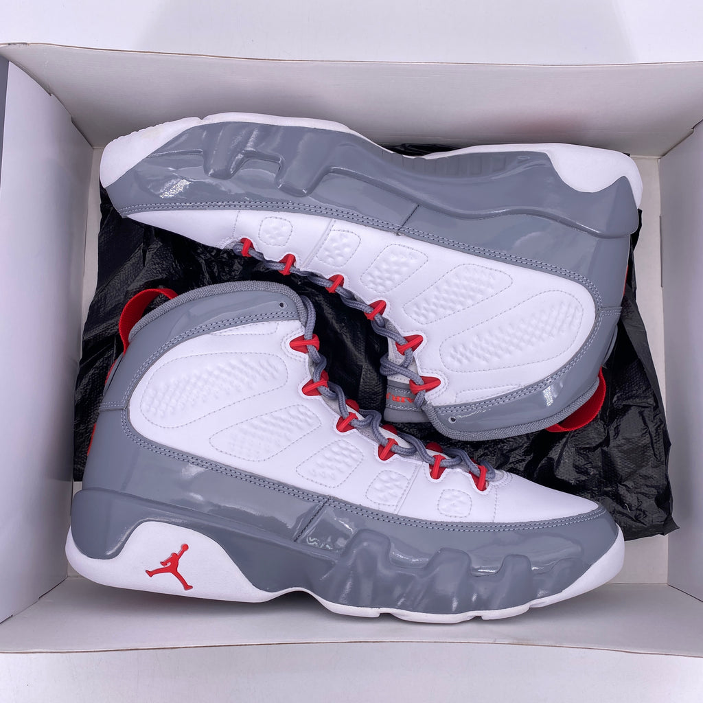Air Jordan 9 Retro "Fire Red" 2022 New Size 9.5
