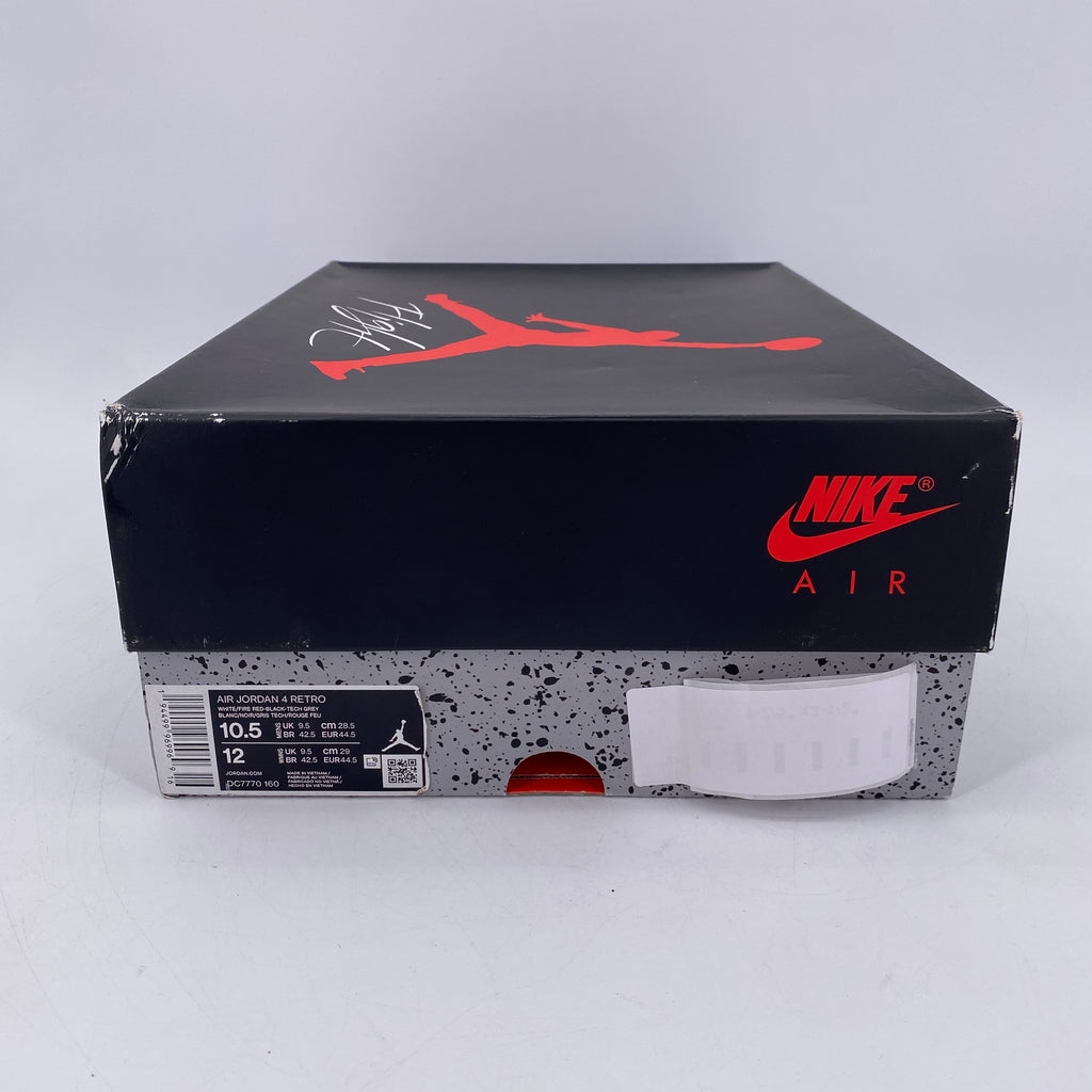 Air Jordan 4 Retro "Fire Red" 2020 Used Size 10.5