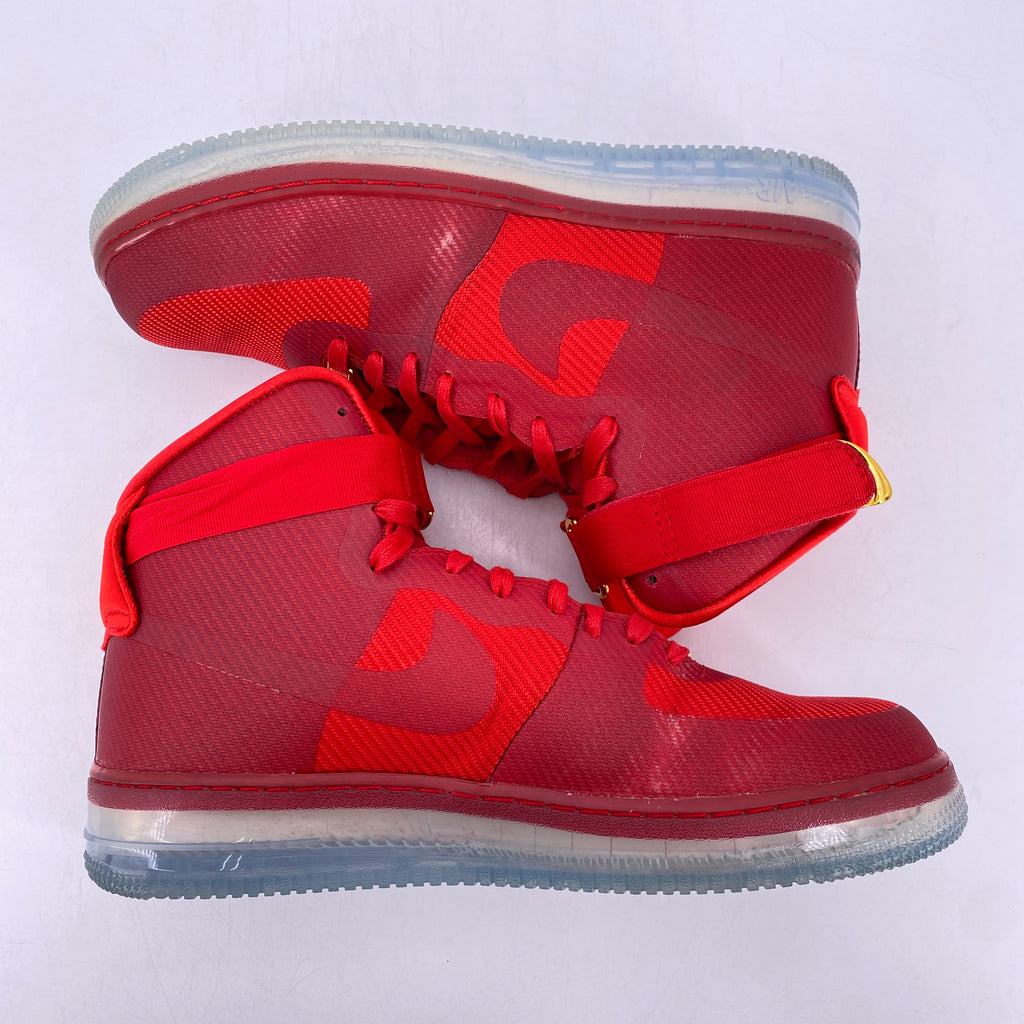 Nike Air Force 1 CMFT Lux "University Red" 2015 Used Size 11.5