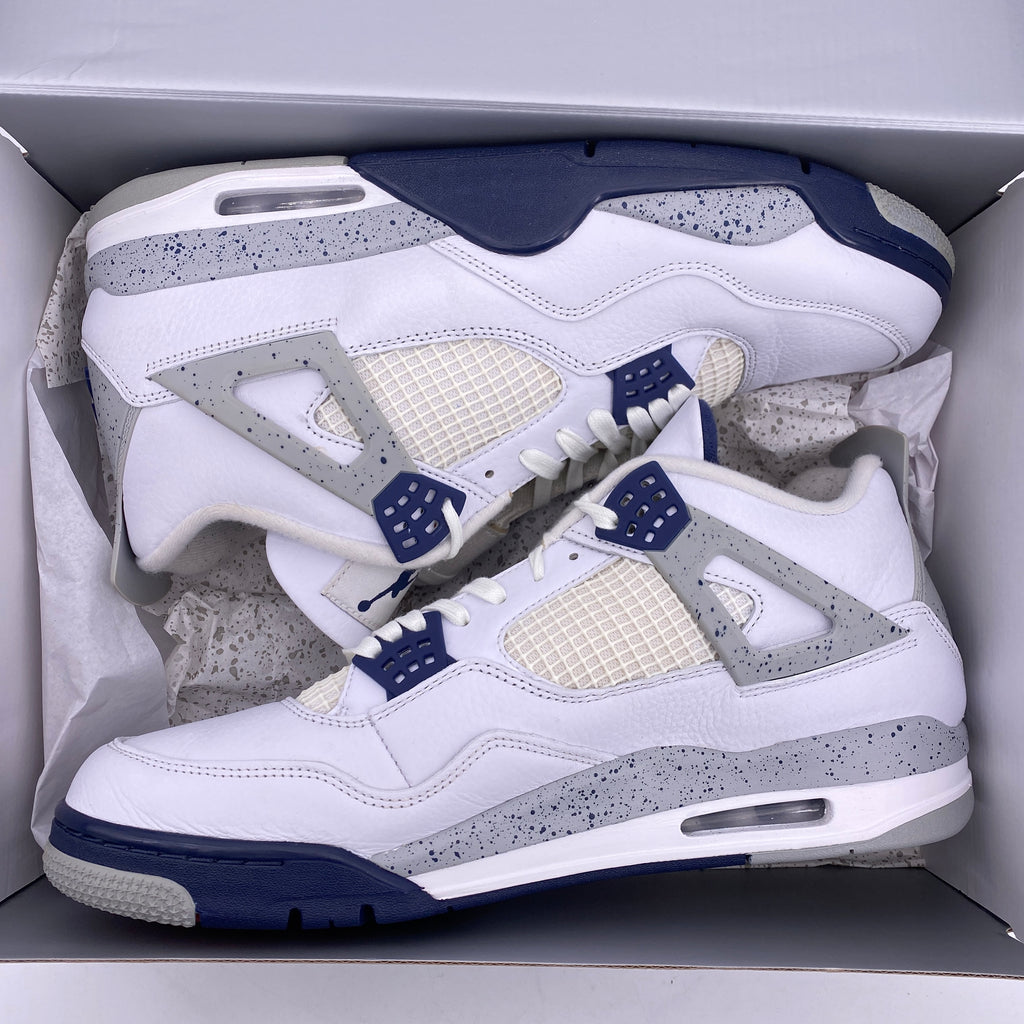 Air Jordan 4 Retro "Midnight Navy" 2022 Used Size 14