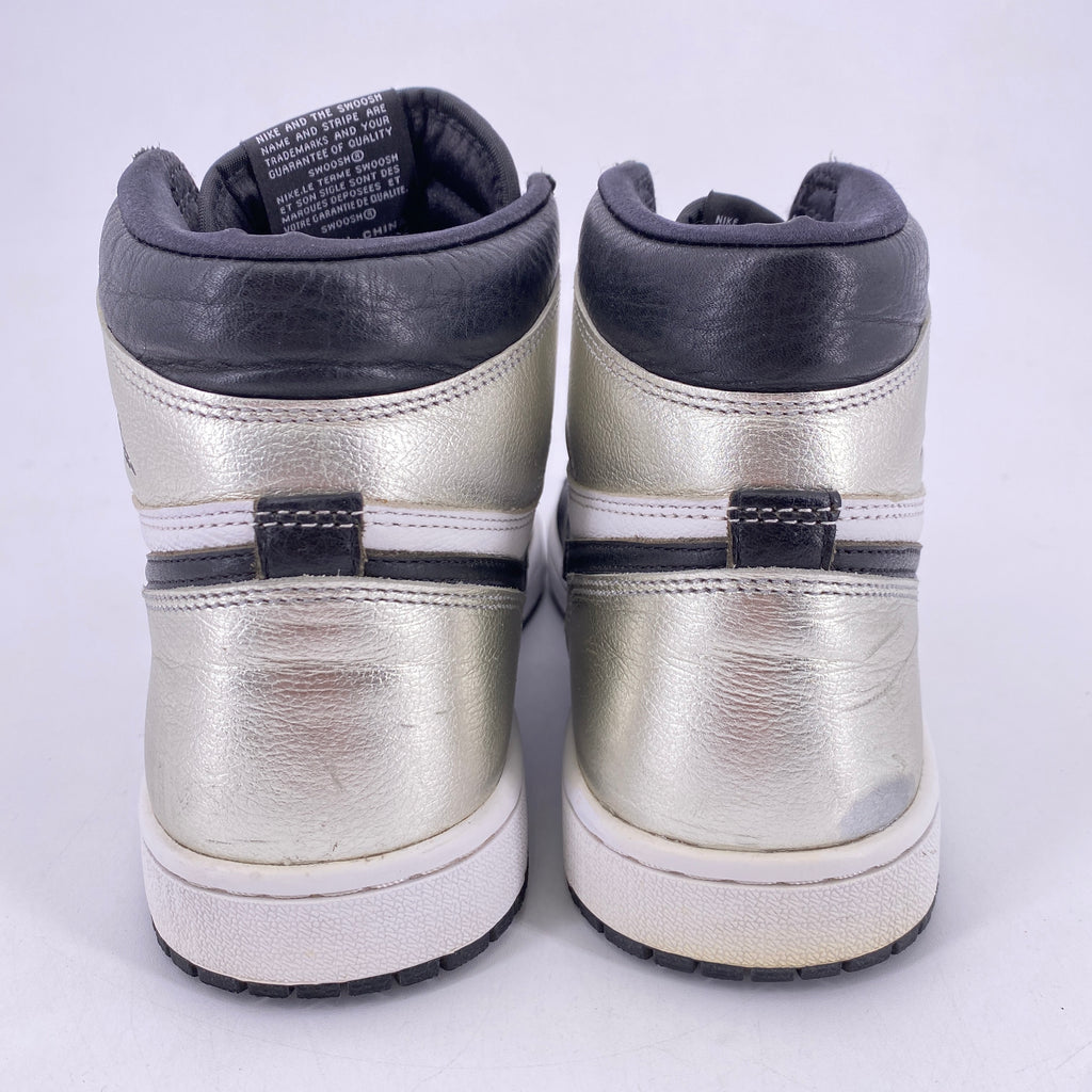 Air Jordan (W) 1 Retro High OG "Silver Toe" 2021 Used Size 9W