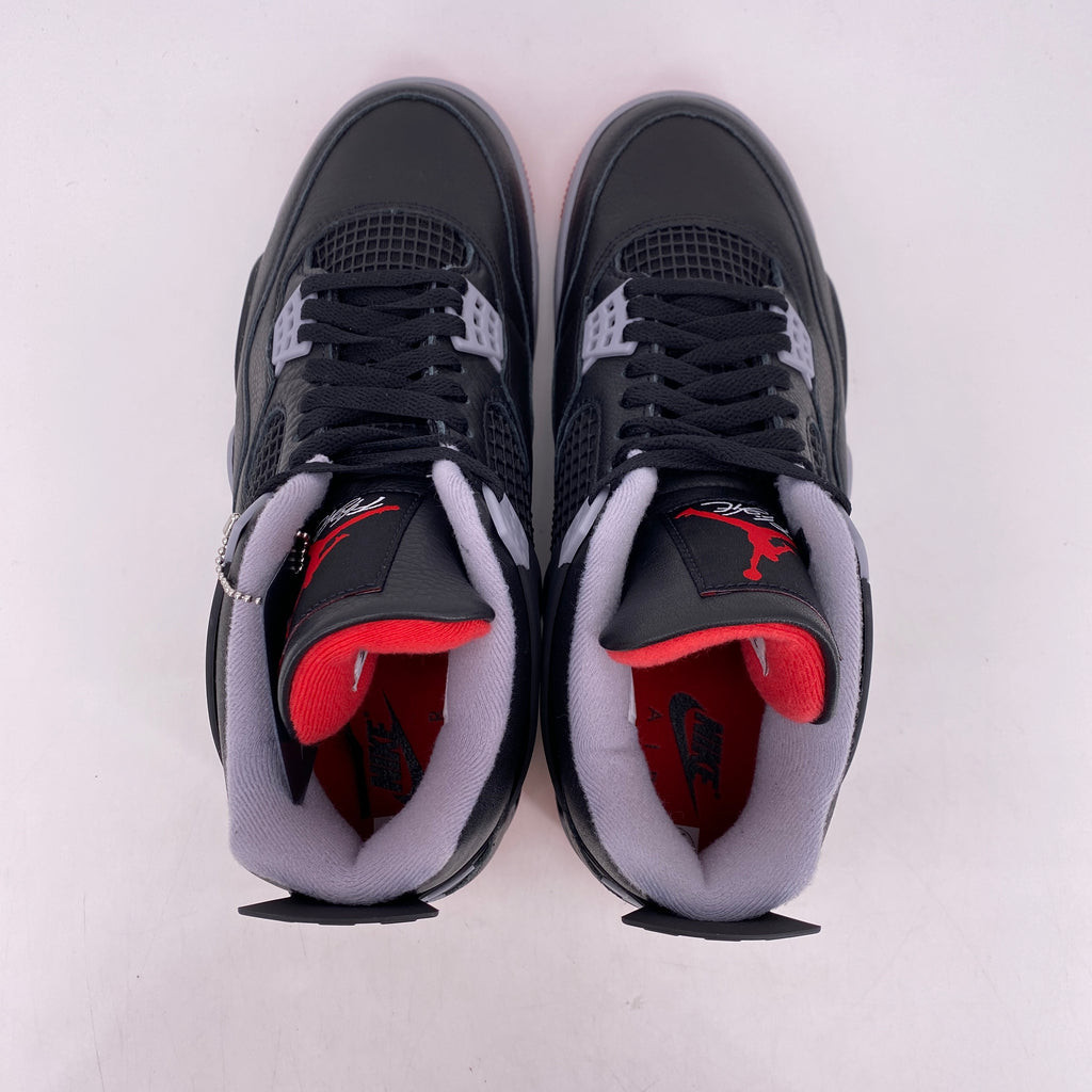 Air Jordan 4 Retro "Bred Reimagined" 2024 New Size 9