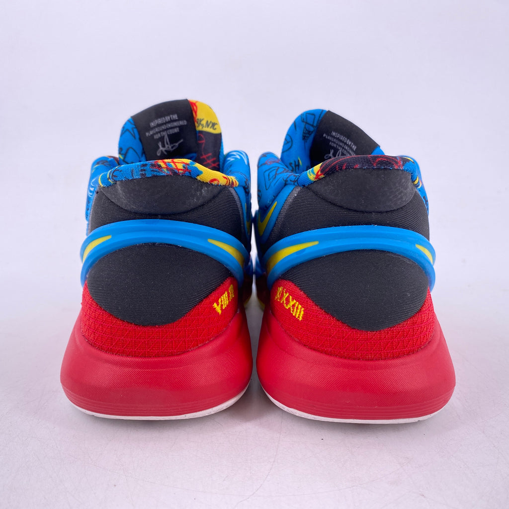Nike (GS) Kyrie 8 GO SE "Black Blue Tour Yellow" 2022 New Size 7Y