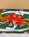 Nike Dunk Low LTHR "Pine Green" 2019 Used Size 8.5