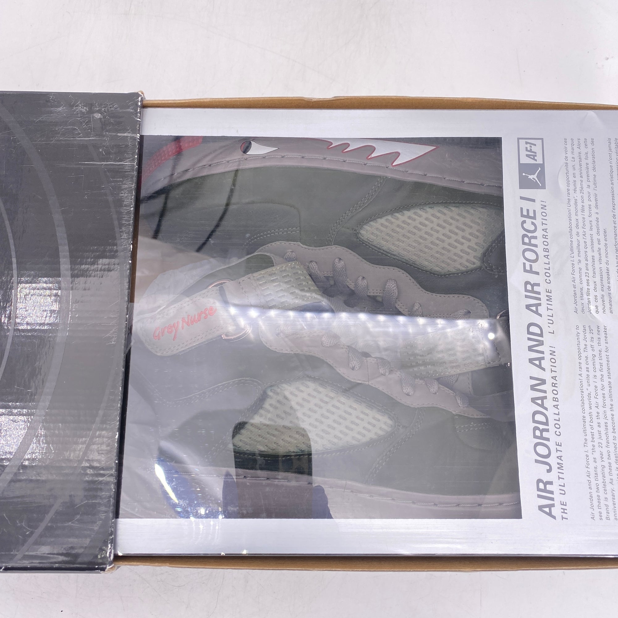 Air Jordan 5 Premier &quot;Grey Nurse&quot; 2008 New Size 10.5