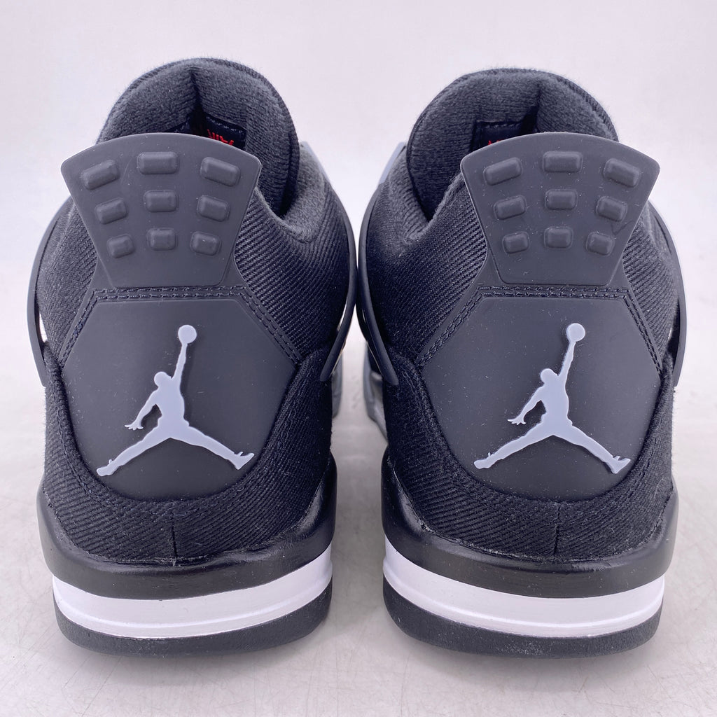 Air Jordan 4 Retro "Black Canvas" 2022 New Size 8